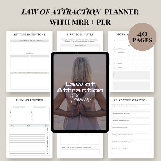 Law of Attraction Planner