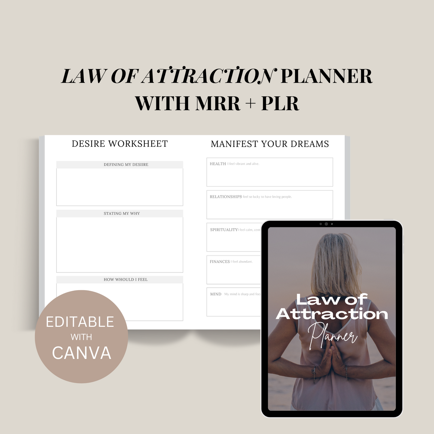 Law of Attraction Planner