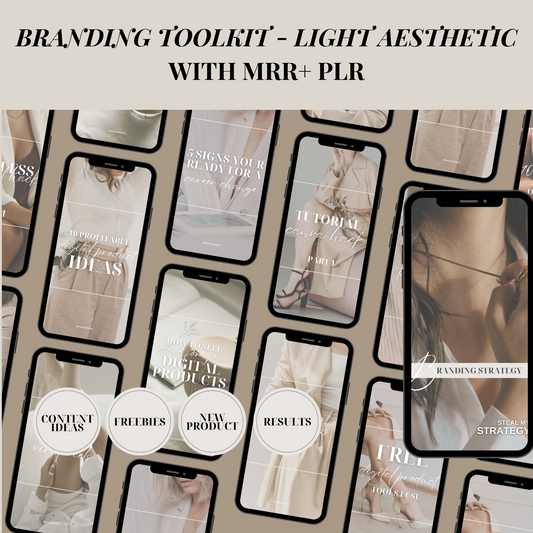 Branding Toolkit - Light Aesthetic