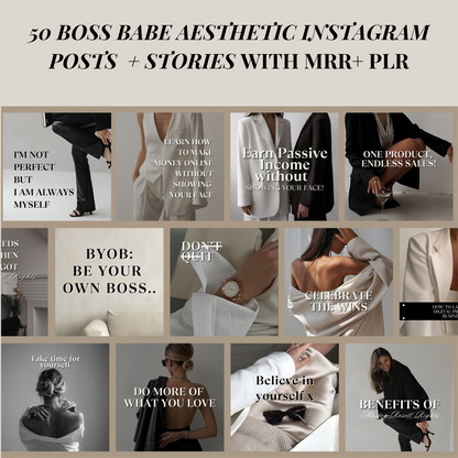 50 Boss Babe Instagram Posts & Stories