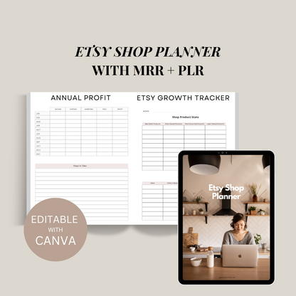 Etsy Shop Planner