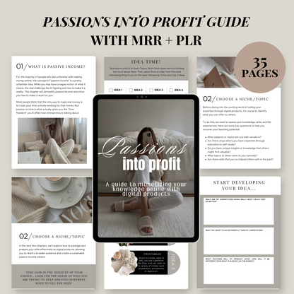 Passions Into Profit