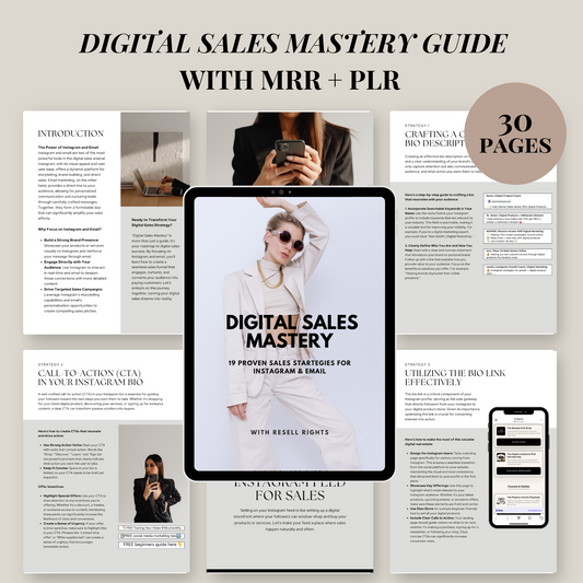 Digital Sales Mastery Guide