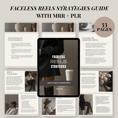 Faceless Reels Strategies Guide