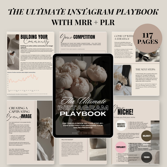 The Ultimate Instagram Playbook