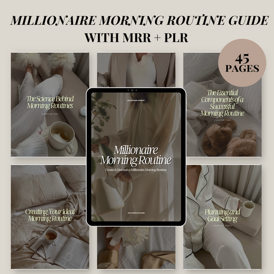 Millionaire Morning Routine