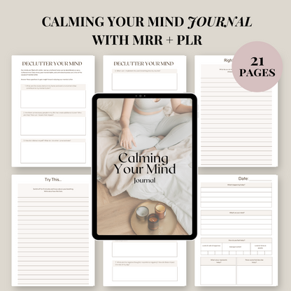 Calming Your Mind Journal